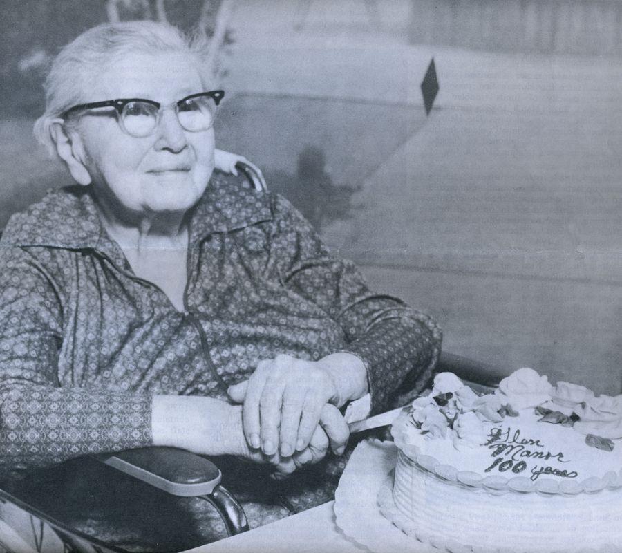 A resident celebrates their 100th birthday. <br><br>Courtesy of The Jacob Rader Marcus Center of the American Jewish Archives, Cincinnati, Ohio.