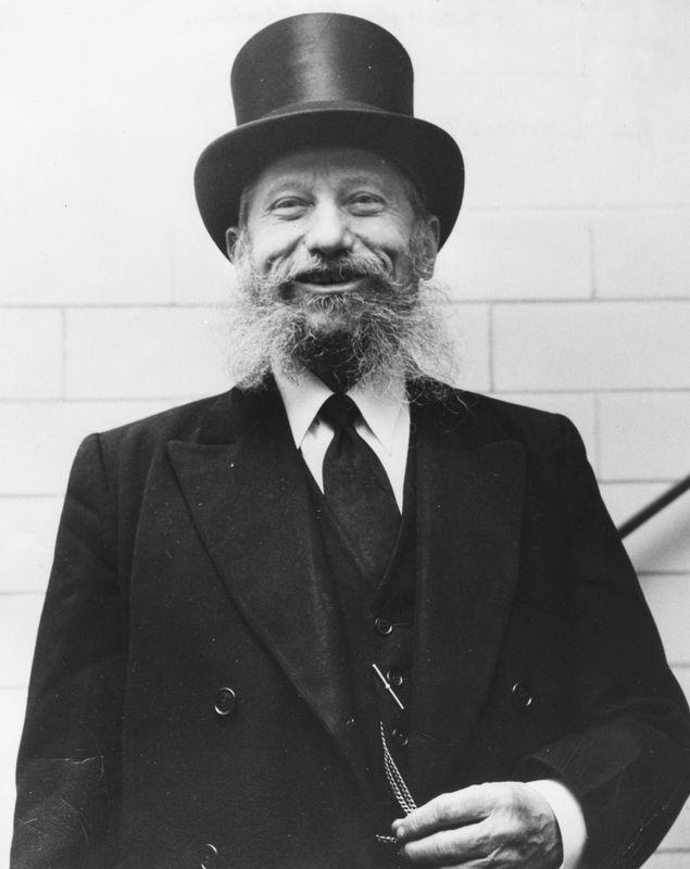 Rabbi Eliezer Silver in his 70s. <br><br>Courtesy of The Jacob Rader Marcus Center of the American Jewish Archives, Cincinnati, Ohio.